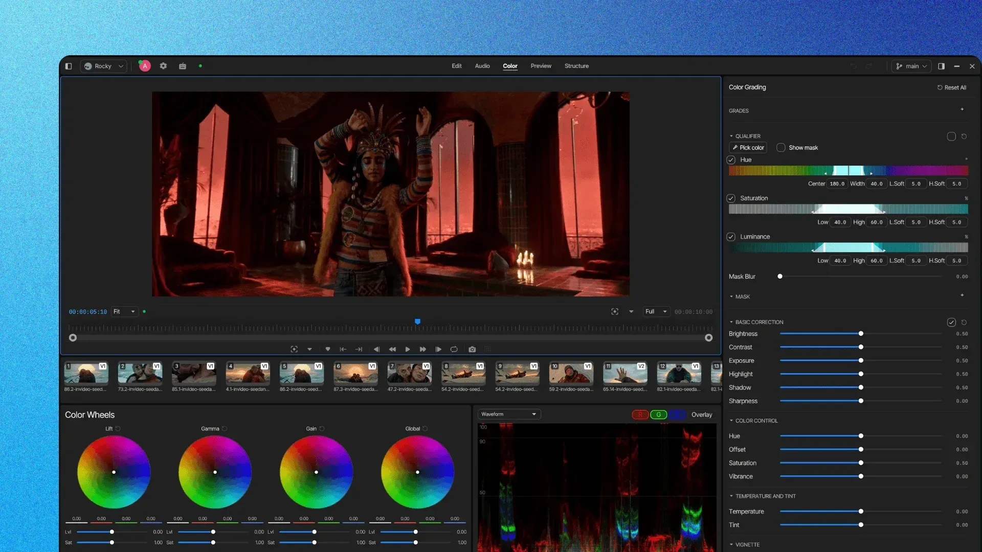 The most complete color grading suite