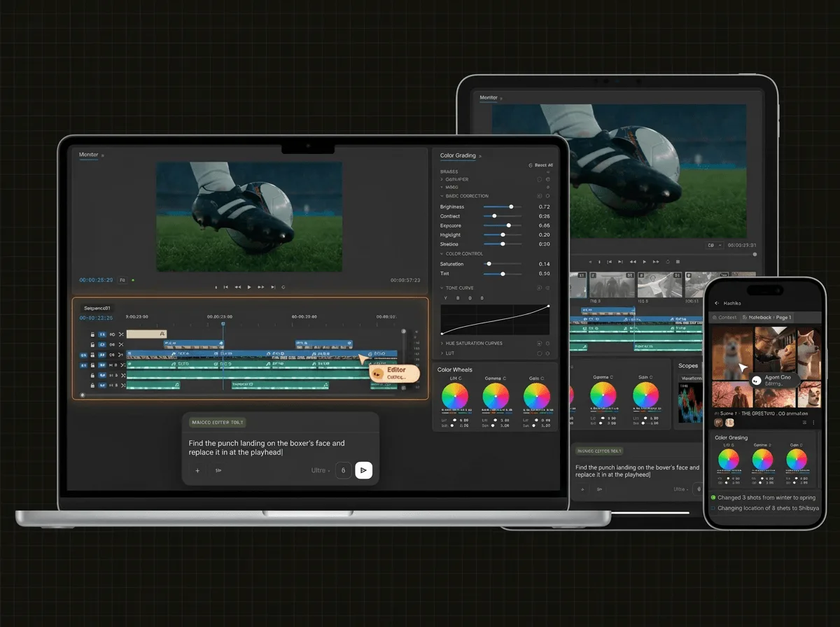 Your editing room, on the go