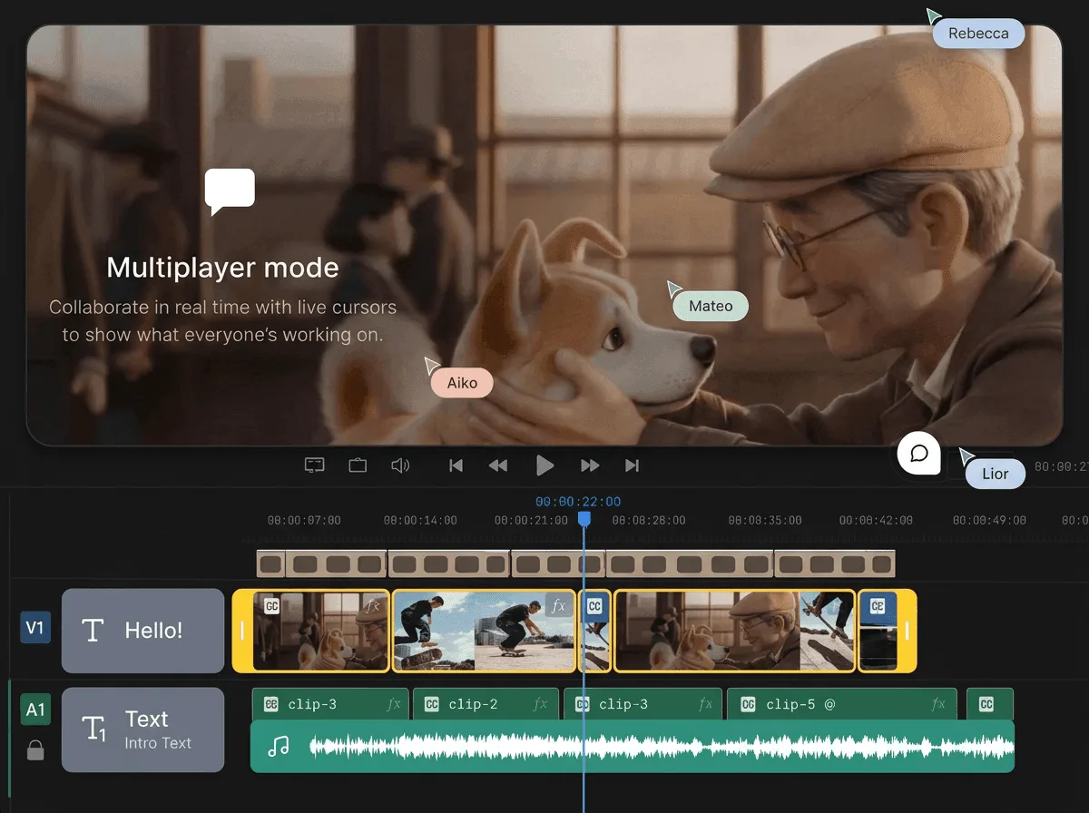 Edit Youtube videos collaboratively